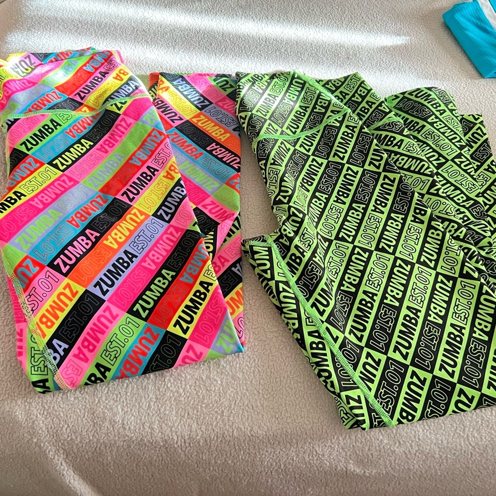 Zumba leggings two S
